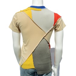 Camiseta patchwork Rhythm espalda hombre