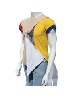 Camiseta patchwork Eye