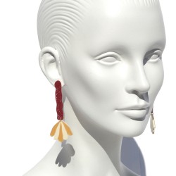 Lorena Rom "Hojas" earrings