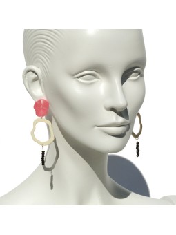 Lorena Rom "Noche" earrings x San Fabrizzio