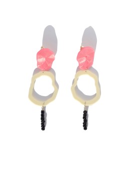 Lorena Rom "Noche" earrings x San Fabrizzio