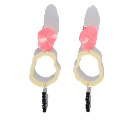 Lorena Rom "Noche" earrings x San Fabrizzio