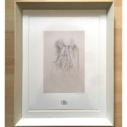 Drawing Saint Joseph framed