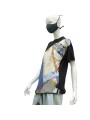 T-shirt Alubia made in patchwork  on woman