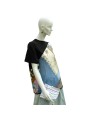 T-shirt Alubia made in patchwork side with a pouch
