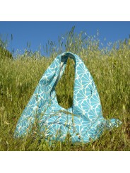 Big Azuma-Bukuro bag Turquoise