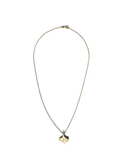 small-bronze-Ginkgo-biloba-leaf-pendant