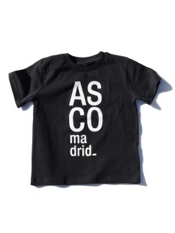 Camiseta negra ASCO Madrid ARCO