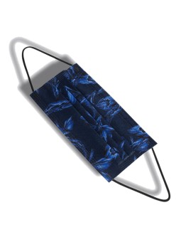 Paquete 5 Mascarillas Estampado Indigo Iris