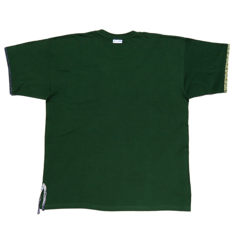 Camiseta verde manga corta XXL