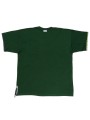Dark green short-sleeve T-shirt