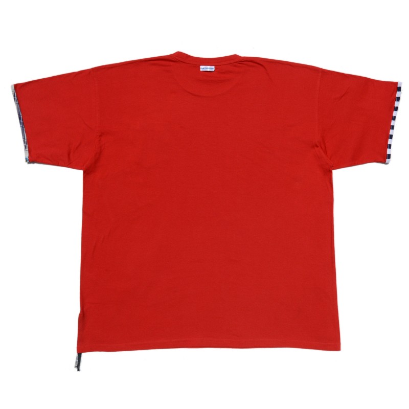 Camiseta roja manga corta XXXL