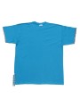Cyan short-sleeve T-shirt XL