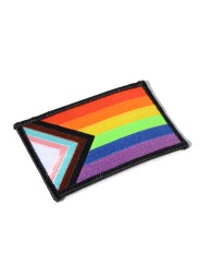 “Progress” Pride LGTBQI Flag by Daniel Quasar patch