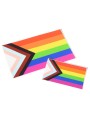 “Progress” Pride LGTBQI Flag by Daniel Quasar sticker