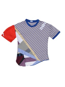Camiseta de patchwork
