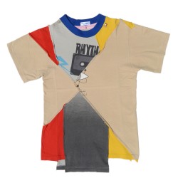 T-shirt patchwork Rhythm