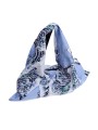 Azuma-Bukuro bag with Hokusai wave print