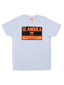 T-shirt Se Aniquila Hola Porque y Sistema de Monos