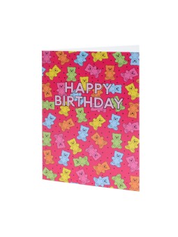 Rhillustrations Gummy Bears Birthday Card