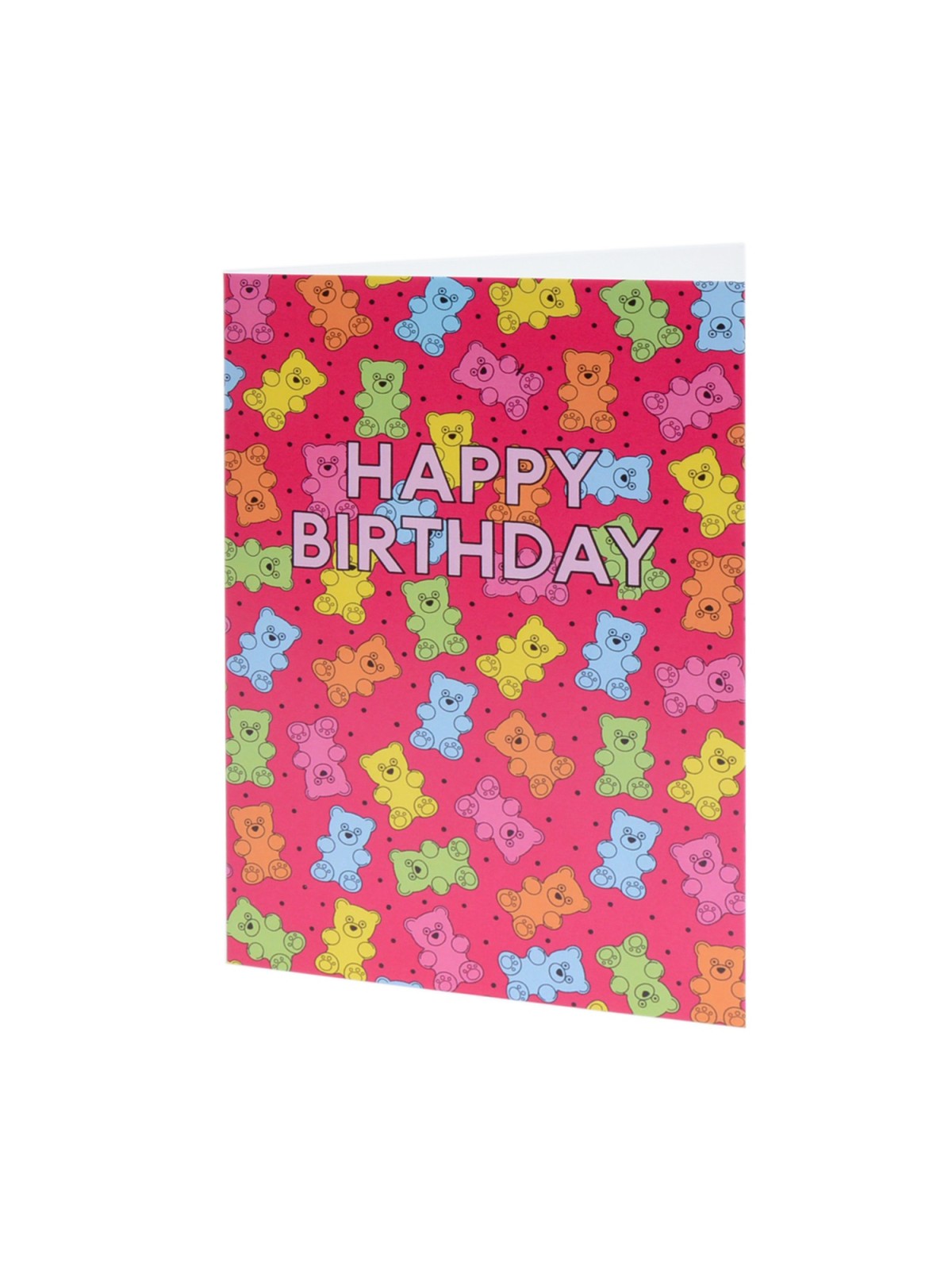 Tarjeta de cumpleaños de Gummy Bears