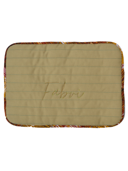 San Fabrizzio Personalized placemats in resin-coated cotton