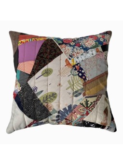 San Fabrizzio Pillow cover in quilted patchwork
