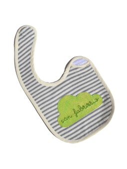 La Cebra Rita First moments personalized bib