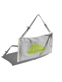 La Cebra Rita personalized diaper bag