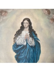 Reproduction on canvas of Immaculate Virgin Painting