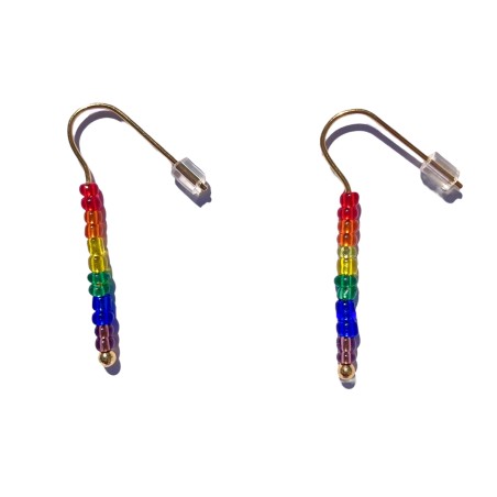 Pride Flag San Fabrizzio R earrings