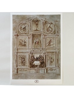 Reproducción en papel de "Retablo del Realejo"