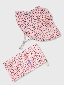 Sombrero para el sol con estampado de Cerezas de My Barrière