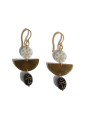 Egyptian scarab earrings