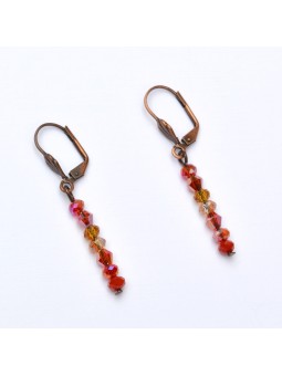 San Fabrizzio Banderilla Swarovski earrings