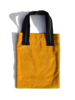 San Fabrizzio Mustard velvet Tote Bag