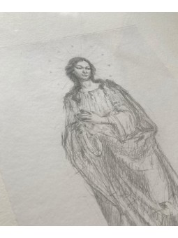 Drawing Virgin Inmaculate