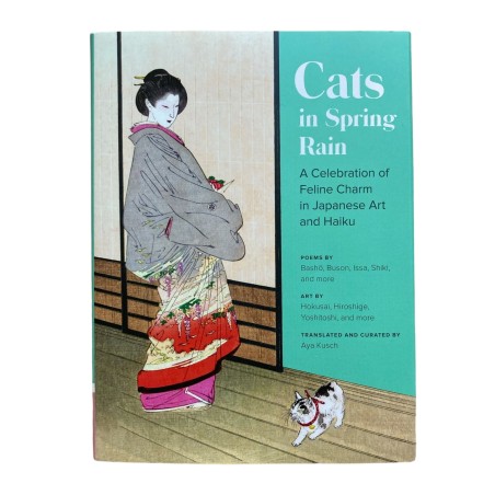 Cats in Spring Rain: Una celebración del encanto Felino en el Arte Japonés y el Haiku