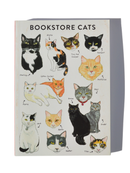 Diario Bibliófilo Flexible : Gatos de librerías