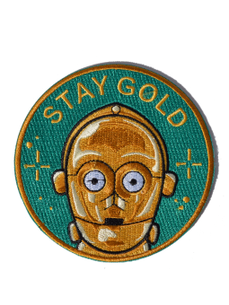 Parche Stay Gold   de La Barbuda.