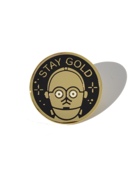 Pin Stay Gold  de La Barbuda.