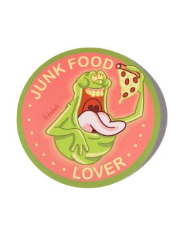 Junk Food Lover sticker by La Barbuda.