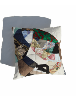 San Fabrizzio Pillow cover in quilted patchwork