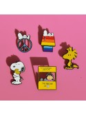 Peanuts Good Vibes Enamel Pin - Rainbow House