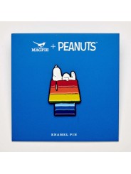 Peanuts Good Vibes Enamel Pin - Rainbow House