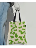 449 / 5.000 Bolso tote "How I Spend Money" de Sarah's Scribbles.