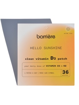 My Barriére "Hello Sunshine" Vitamin D3 Patchs