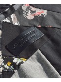 Camisa Patch & Soul de San Fabrizzio  en tejidos de tonos negros