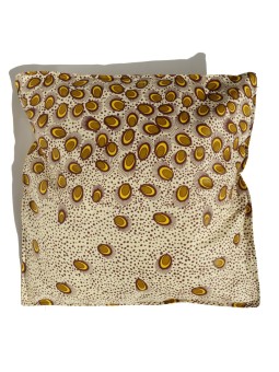 Funda de cojín hecho en tejido Pagne africano de Mi Baobab