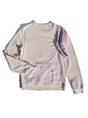 Sudadera rosa con bolsillo canguro de San Fabrizzio